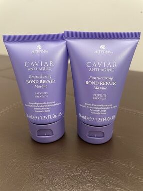 $30 sealed Alterna Caviar Anti-Aging Restructuring Bond Repair Masque duo 2.5oz